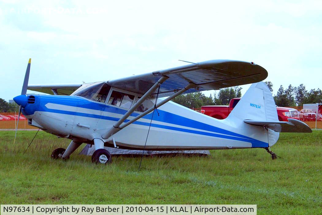 N97634, 1946 Stinson 108 Voyager C/N 108-634, Stinson 108 Voyager [108-634] Lakeland-Linder~N 15/04/2010