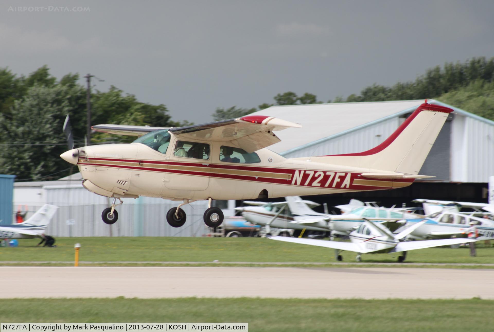 N727FA, Cessna T210K Turbo Centurion C/N 21059414, Cessna T210K
