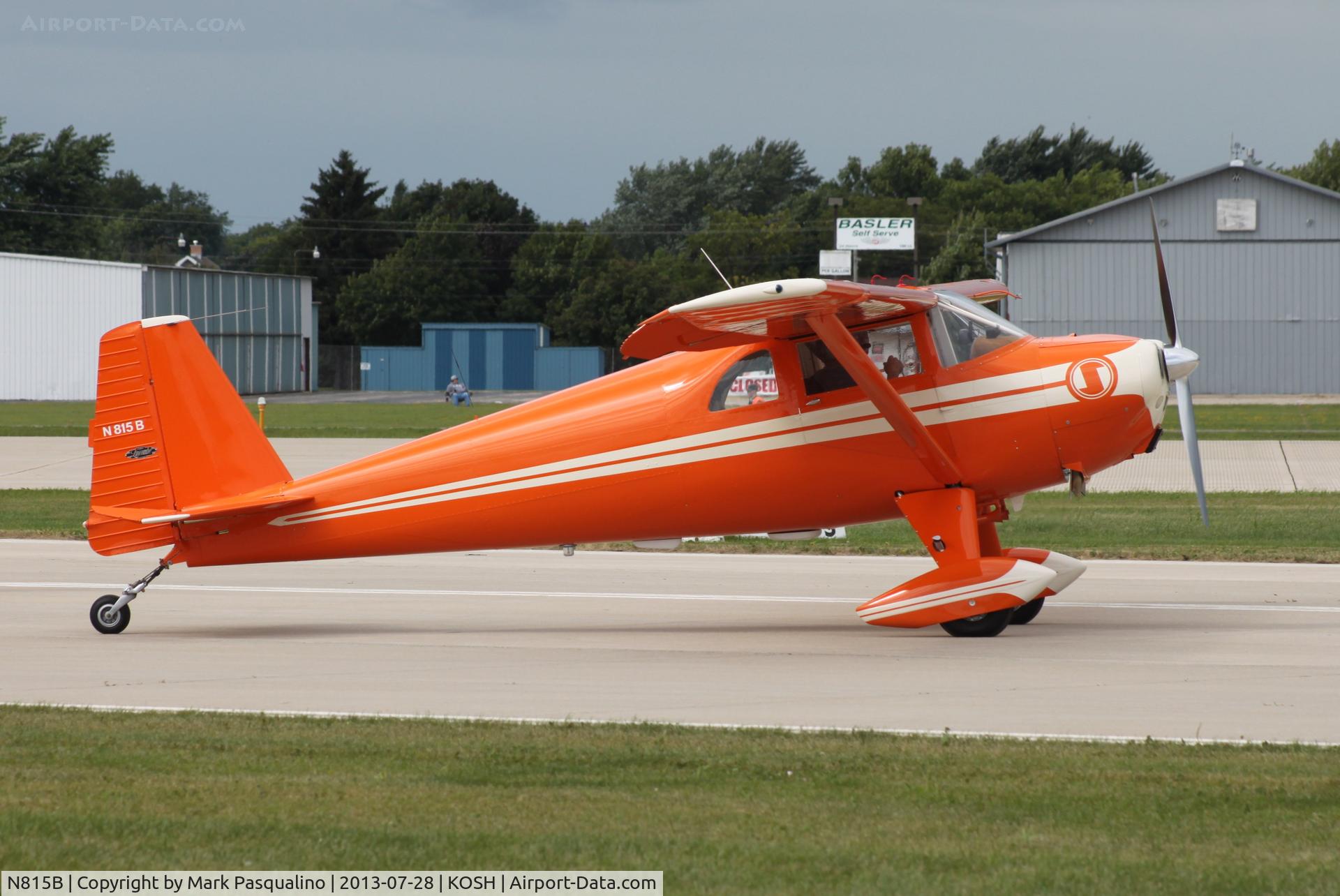 N815B, 1950 Luscombe 8F Silvaire C/N 6745, Luscombe 8F