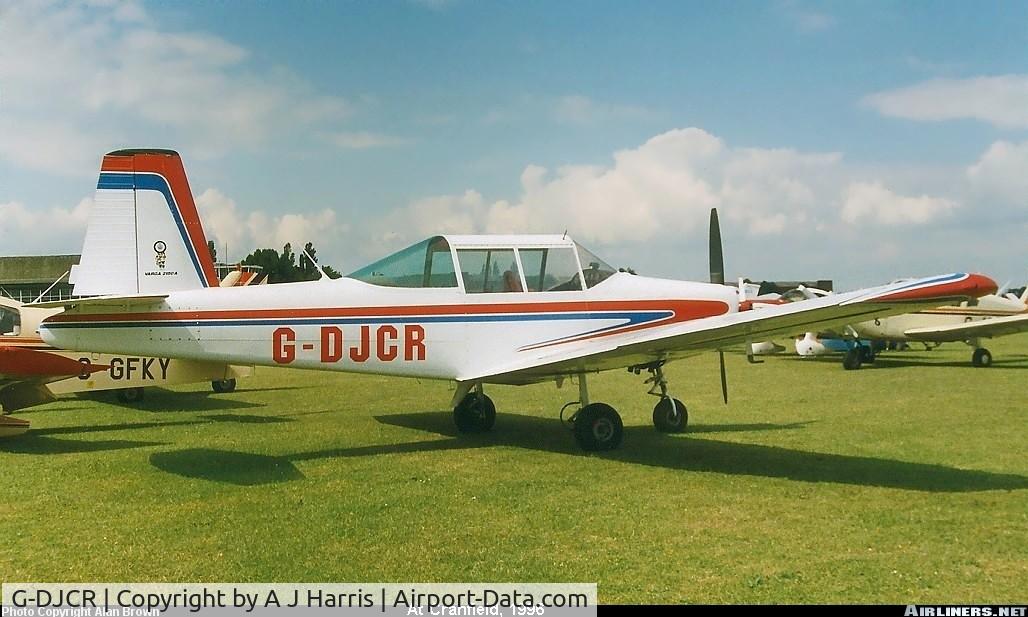 G-DJCR, 1980 Varga 2150A Kachina C/N VAC-155-80, At Scone, Perth, Scotland in September 1996
