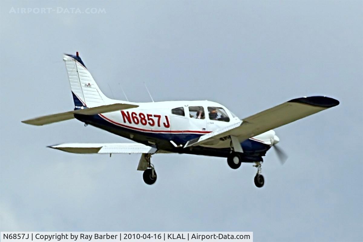 N6857J, 1976 Piper PA-28R-200 C/N 28R7635341, Piper PA-28R-200 Cherokee Arrow II [28R-7635341] Lakeland-Linder~N 16/04/2010