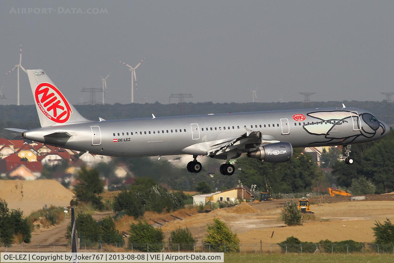 OE-LEZ, 2011 Airbus A321-211 C/N 4648, NIKI