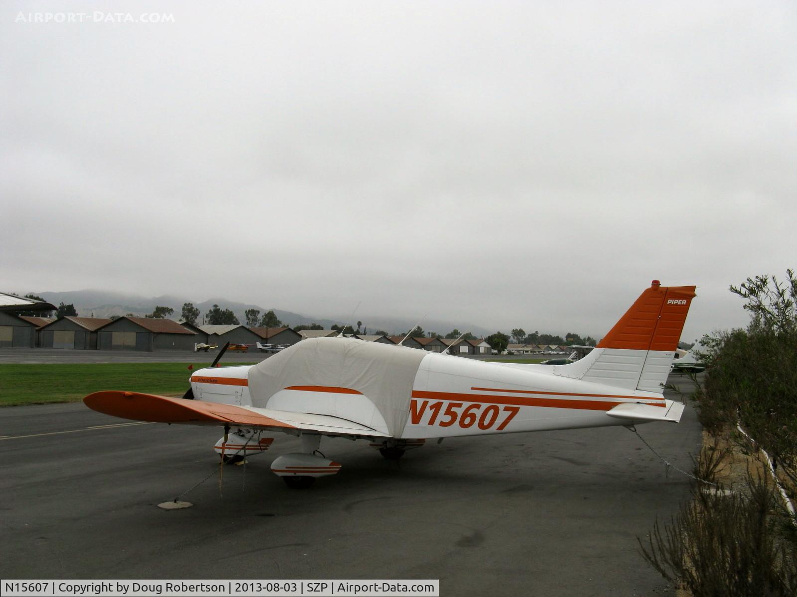 N15607, 1972 Piper PA-28-140 Cherokee C/N 28-7325113, 1972 Piper PA-28-140, Lycoming O-320-E1A 150 Hp