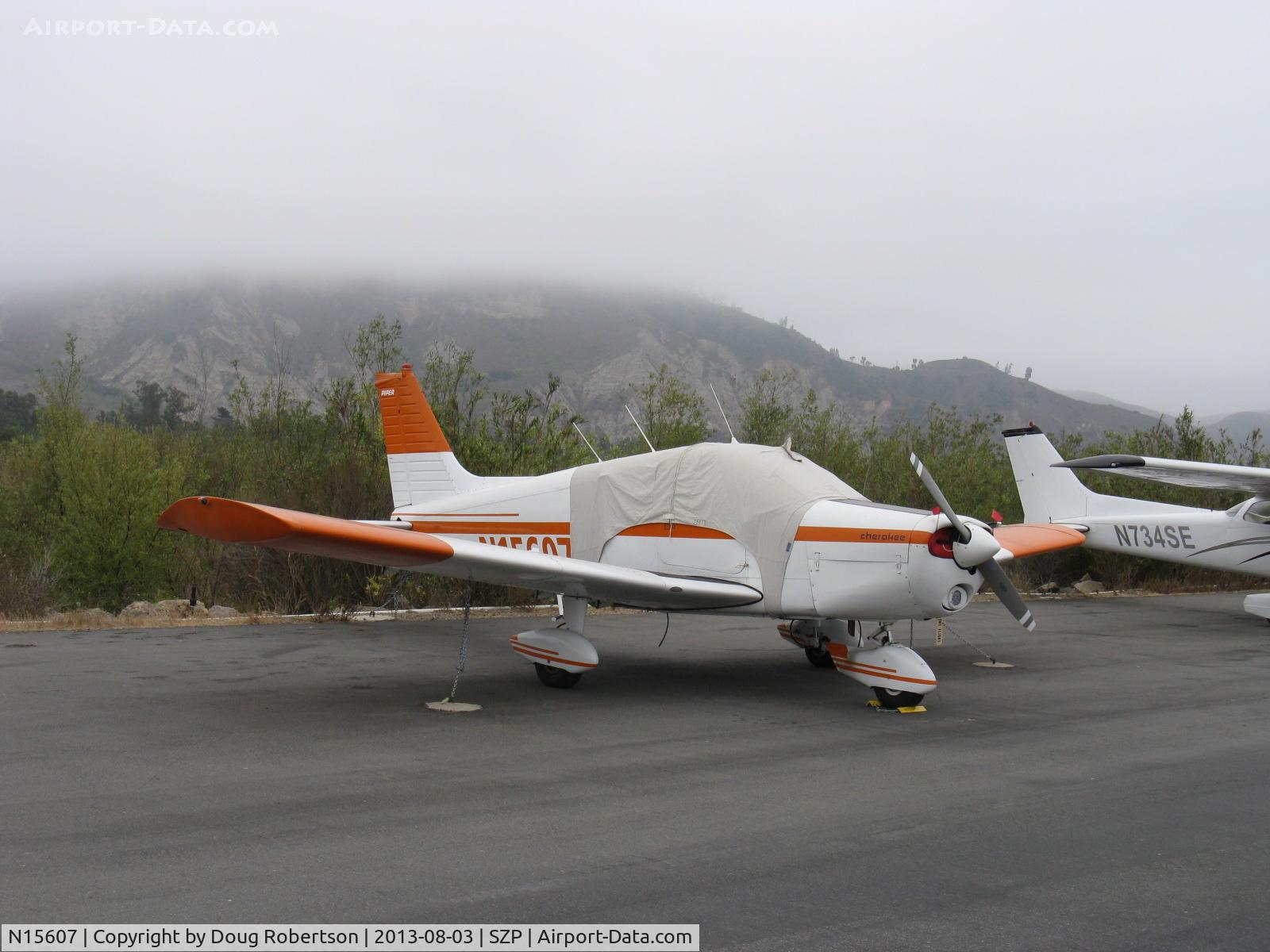 N15607, 1972 Piper PA-28-140 Cherokee C/N 28-7325113, 1972 Piper PA-28-140, Lycoming O-320-E1A 150 Hp
