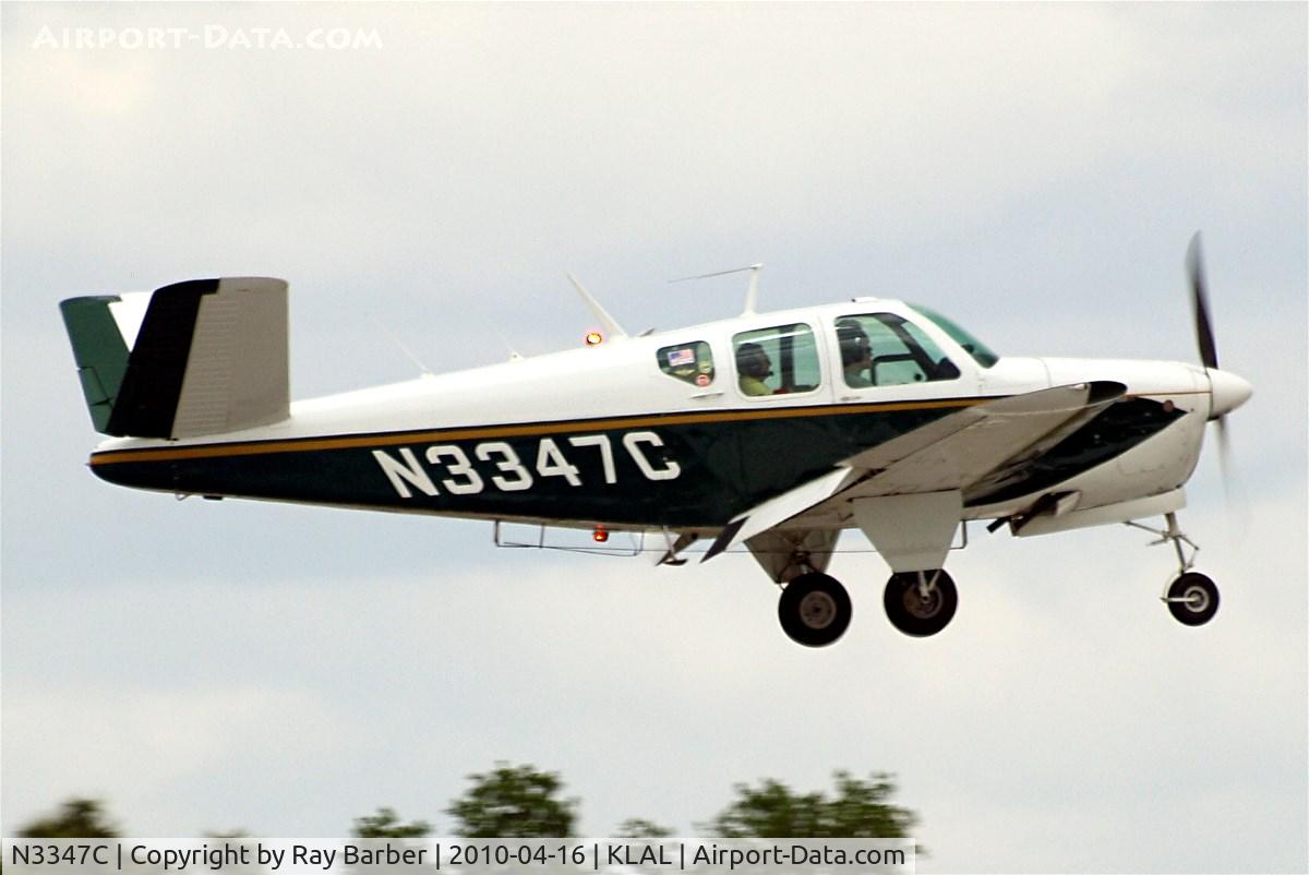 N3347C, 1955 Beech F35 Bonanza C/N D-4013, Beech F35 Bonanza [D-4013] Lakeland-Linder~N 16/04/2010