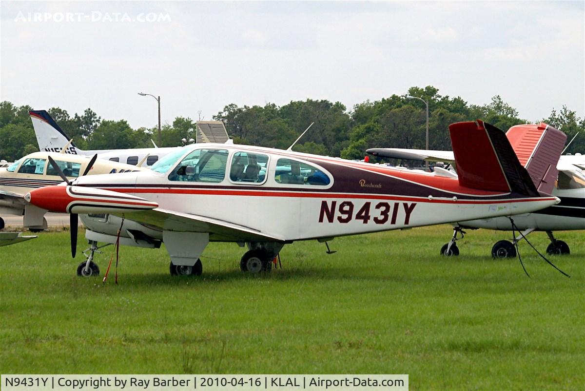 N9431Y, 1960 Beech N35 Bonanza C/N D-6610, Beech N35 Bonanza [D-6610] Lakeland-Linder~N 16/04/2010
