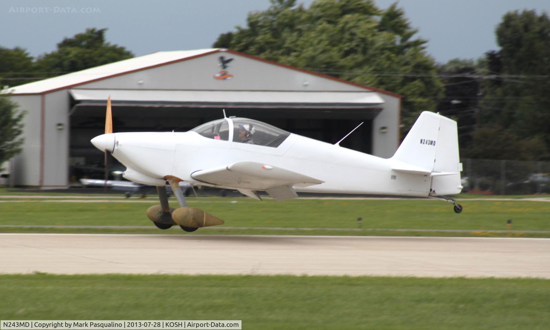 N243MD, 1997 Vans RV-6 C/N 20665, Vans RV-6