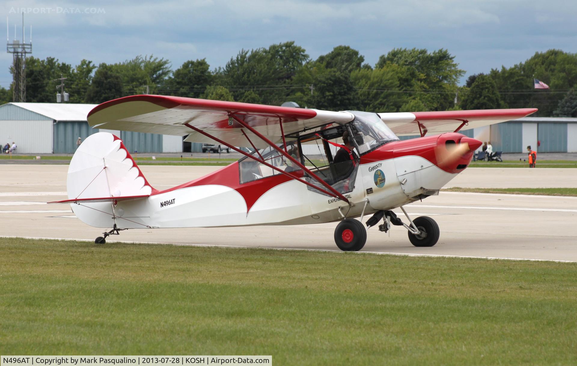 N496AT, Cowper Timothy J CHRISTY C/N 2266, Christy