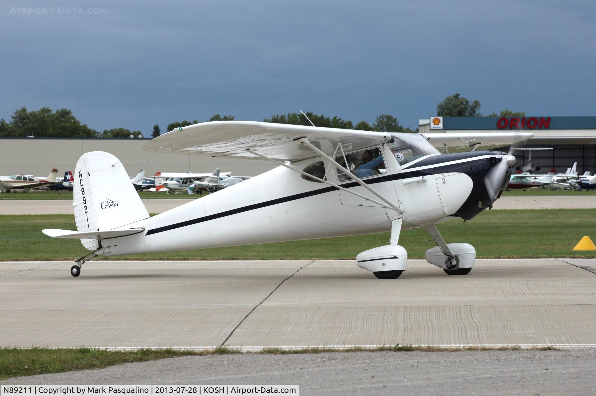 N89211, 1946 Cessna 140 C/N 8231, Cessna 140