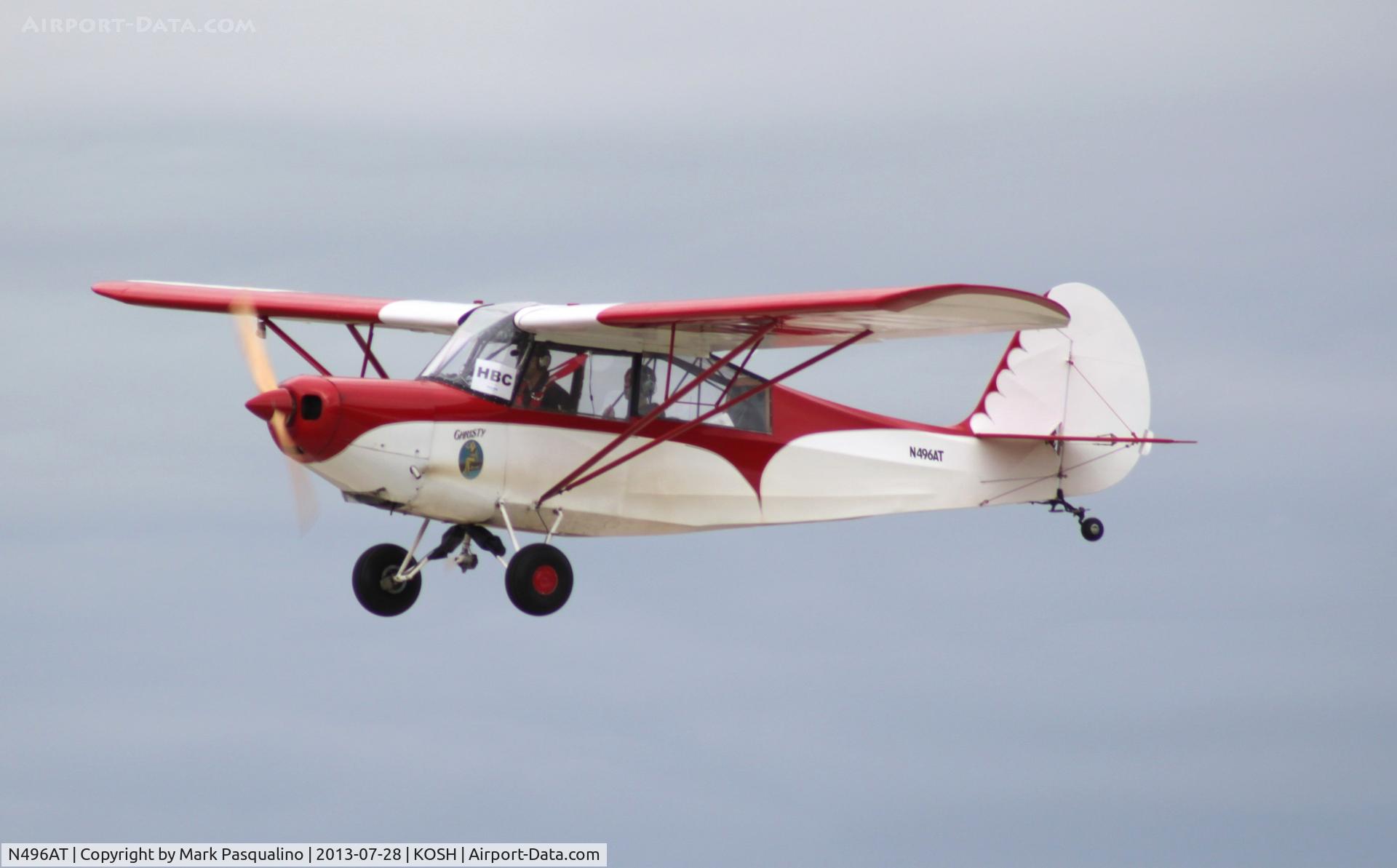 N496AT, Cowper Timothy J CHRISTY C/N 2266, Christy