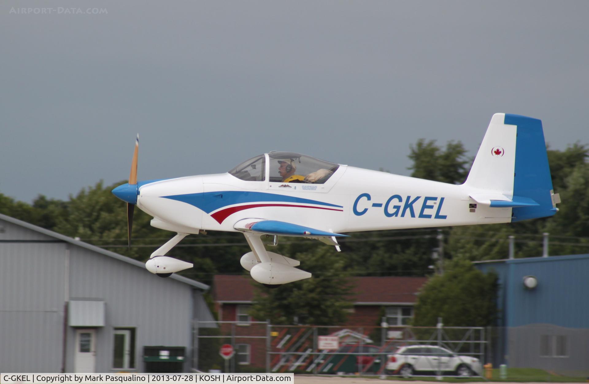 C-GKEL, 2012 Vans RV-9A C/N 90030, Vans RV-9A