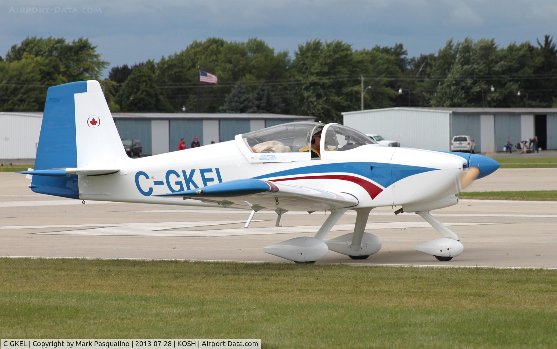 C-GKEL, 2012 Vans RV-9A C/N 90030, Vans RV-9A
