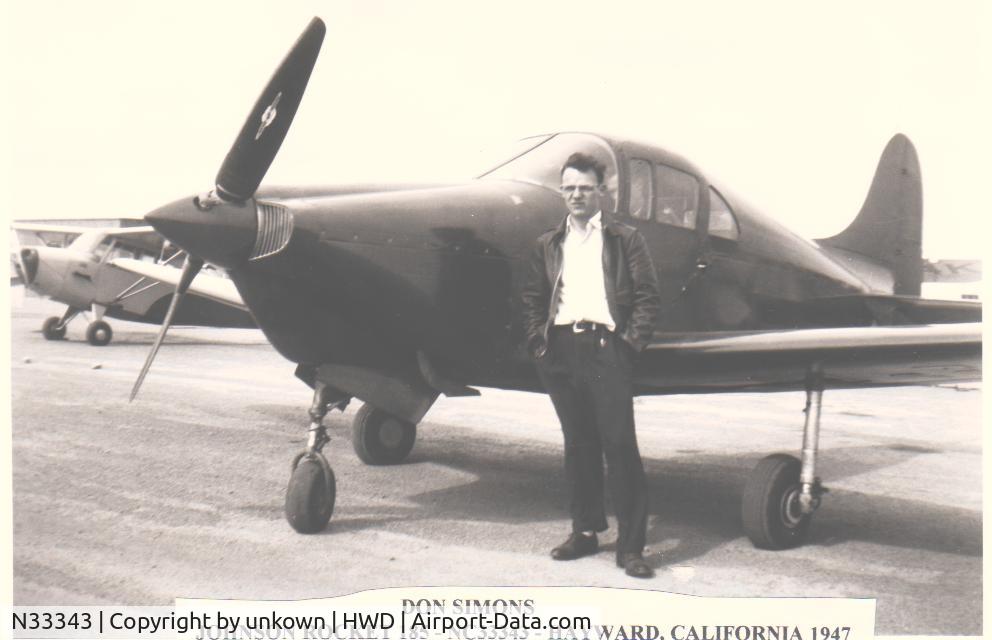 N33343, , My last picture was a model I built. Wrong jpg file. This is the picture I intended to send previously (sorry) Great plane!