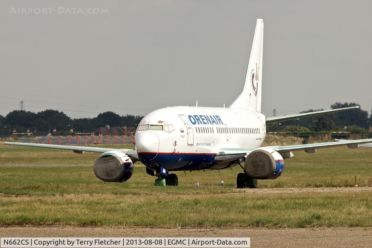 N662CS, 1992 Boeing 737-5H6 C/N 26445, At Southend Airport