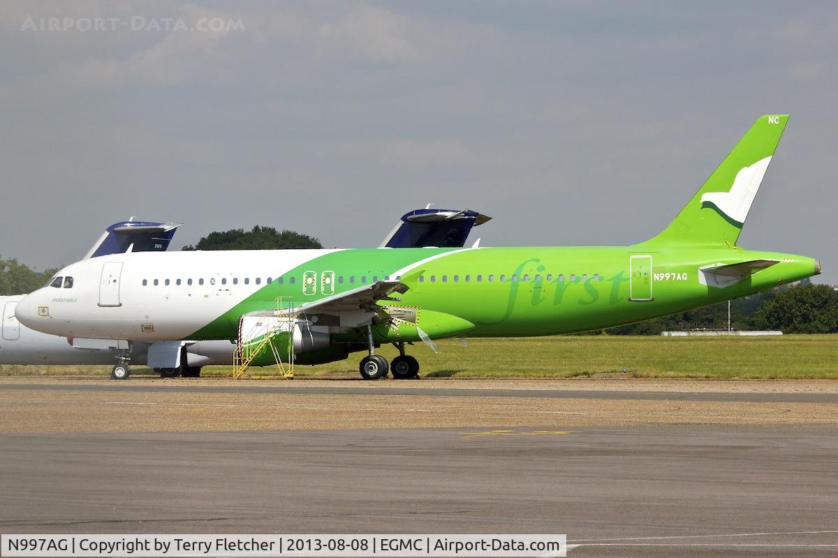 N997AG, 1994 Airbus A320-212 C/N 497, At Southend Airport