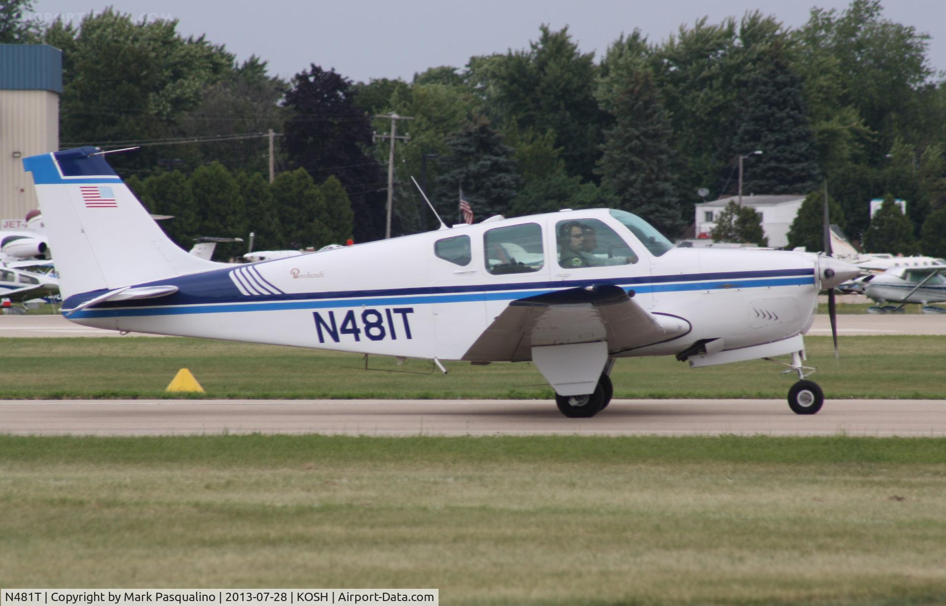 N481T, 1961 Beech 35-A33 Debonair C/N CD-310, Beech A33