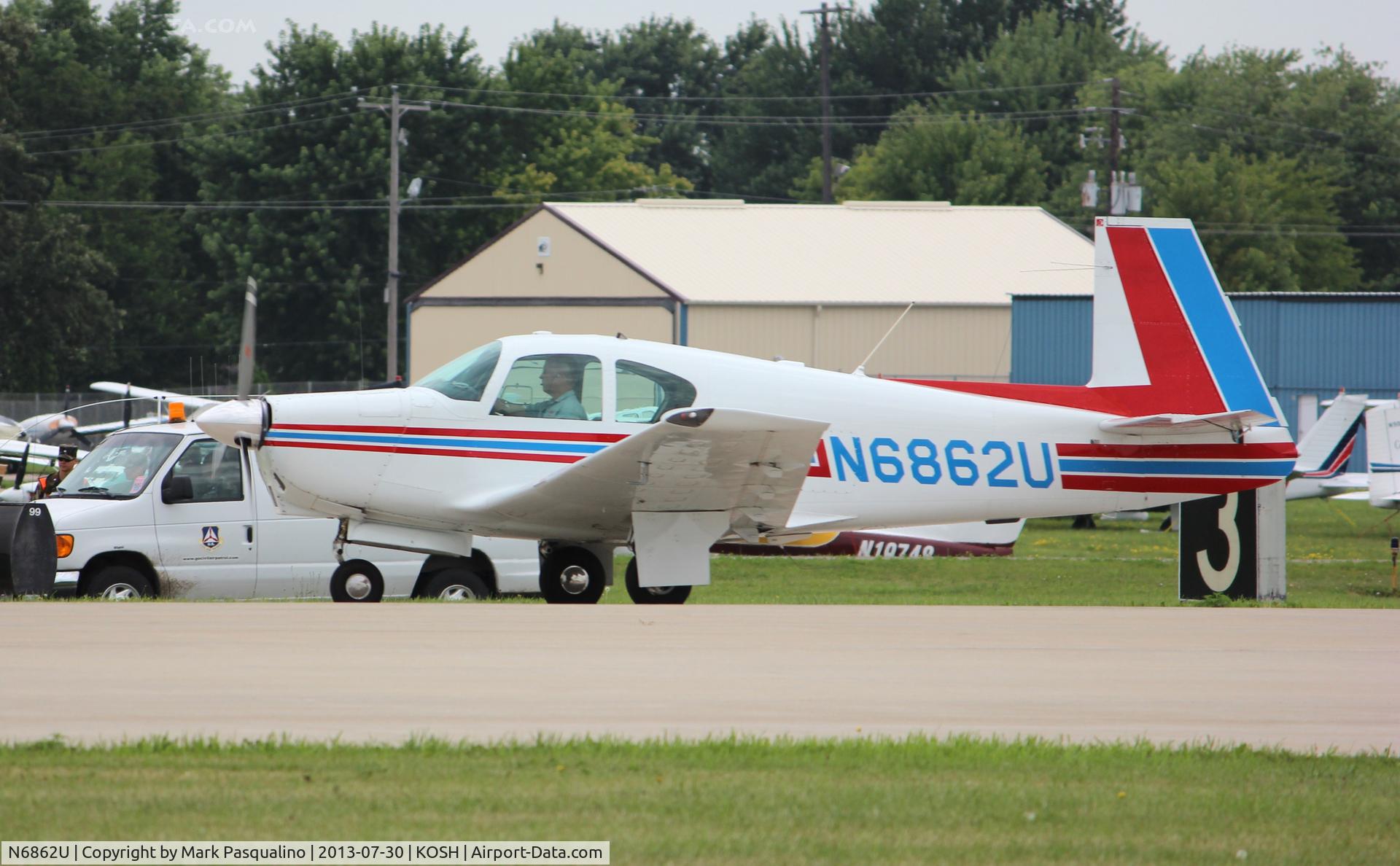 N6862U, 1963 Mooney M20C Ranger C/N 2566, Mooney M20C