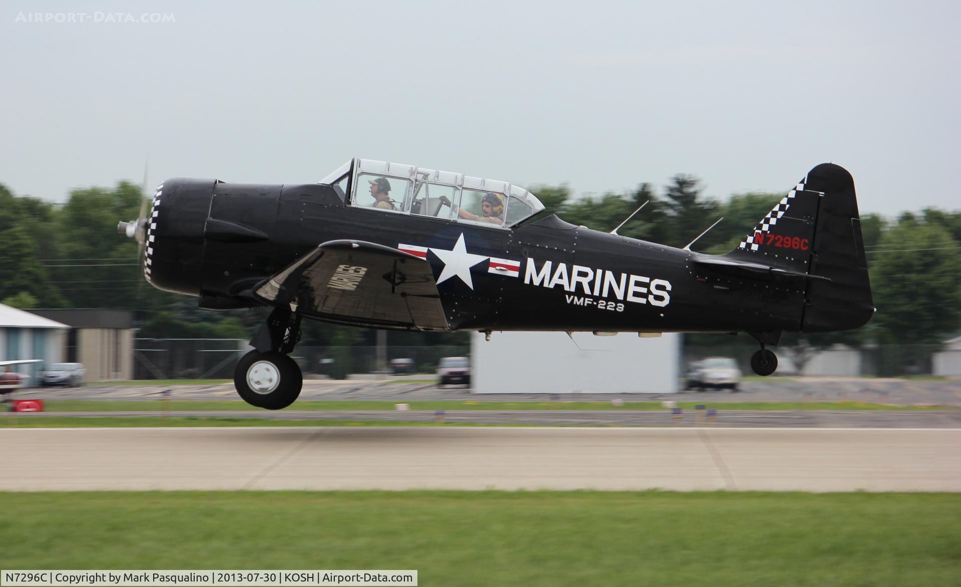 N7296C, North American SNJ-5 Texan C/N 84979, North American SNJ-5