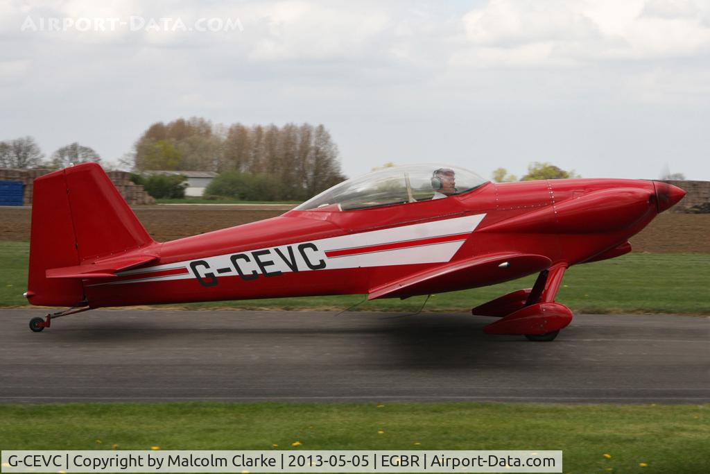 G-CEVC, 2007 Vans RV-4 C/N 2726, Vans RV-4 at The Real Aeroplane Company's May-hem Fly-In, Breighton Airfield, May 2013.