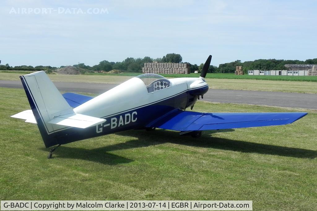 G-BADC, 1980 Rollason Beta B2A C/N PFA 002-10140, Rollason Beta B2A at The Real Aeroplane Company's Wings & Wheels Fly-In, Breighton Airfield, July 2013.