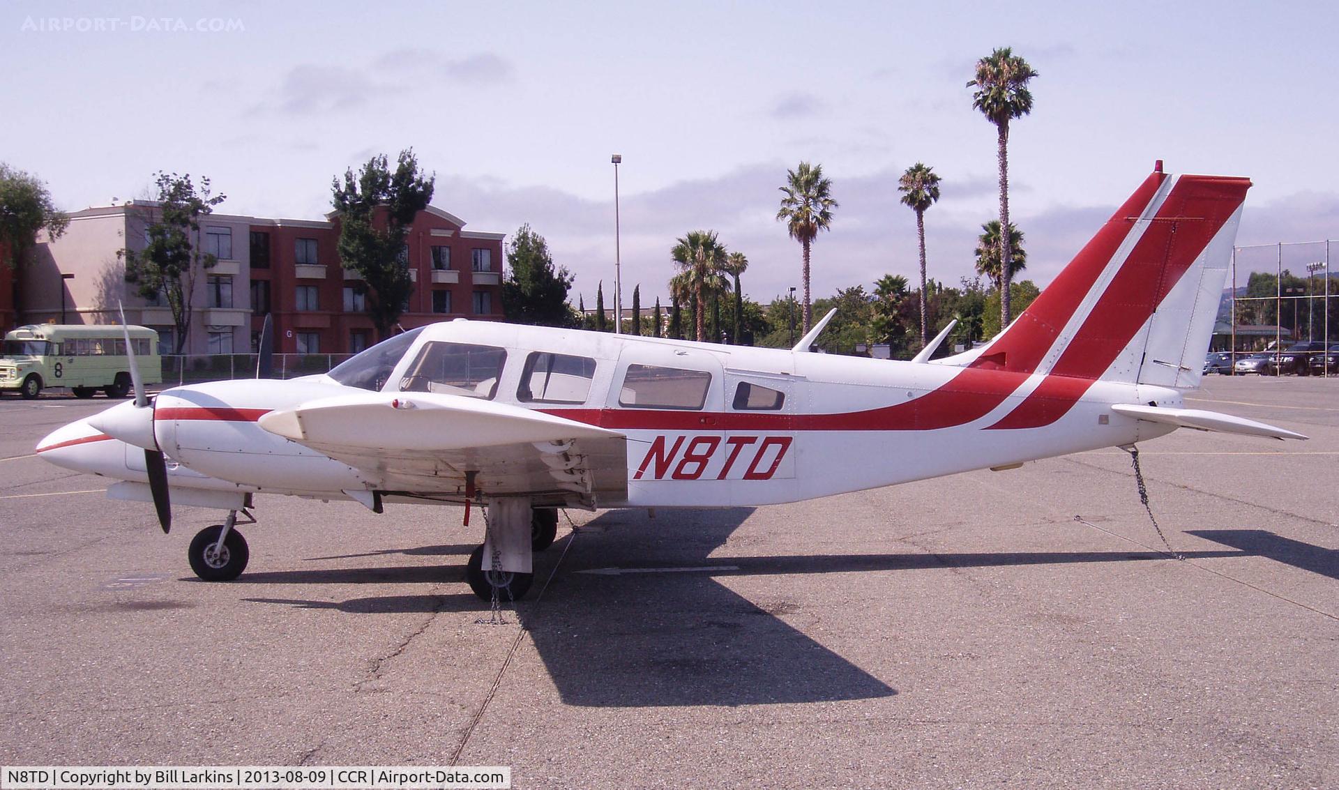 N8TD, 1977 Piper PA-34-200T Seneca II C/N 34-7770257, Resident