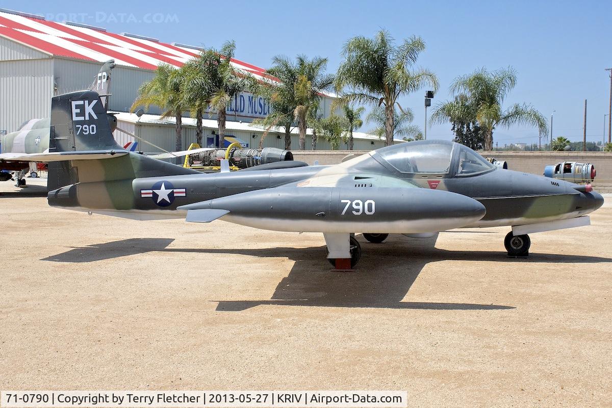 71-0790, 1971 Cessna A-37E C/N 43328, At March Field Air Museum , Riverside , California