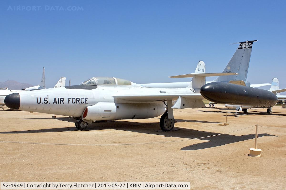 52-1949, 1952 Northrop F-89J Scorpion C/N Not found 52-1949, At March Field Air Museum , Riverside , California