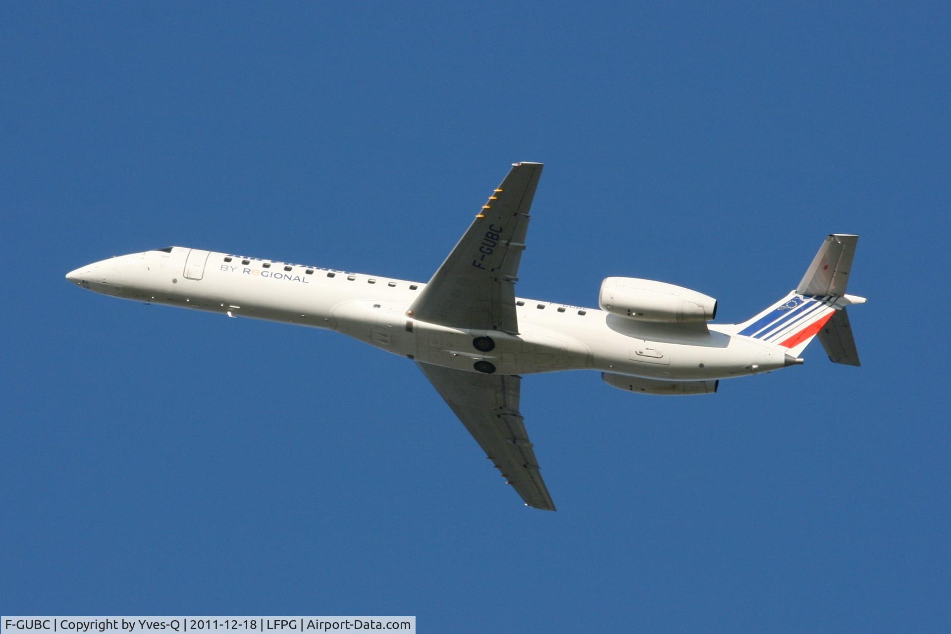 F-GUBC, 2002 Embraer ERJ-145LR (EMB-145LR) C/N 145556, Embraer EMB-145LR (ERJ-145LR), Roissy Charles De Gaulle Airport (LFPG-CDG)