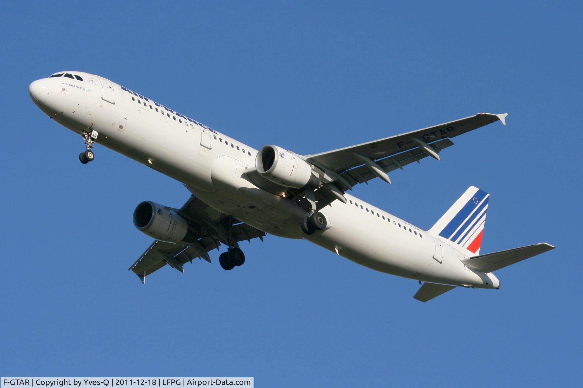 F-GTAR, 2008 Airbus A321-212 C/N 3401, Airbus A321-212, Roissy Charles De Gaulle Airport (LFPG-CDG)