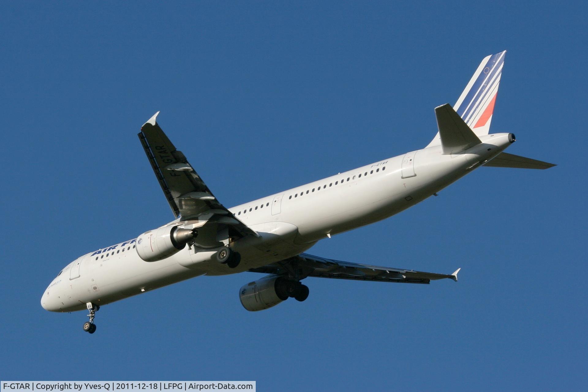 F-GTAR, 2008 Airbus A321-212 C/N 3401, Airbus A321-212, Roissy Charles De Gaulle Airport (LFPG-CDG)