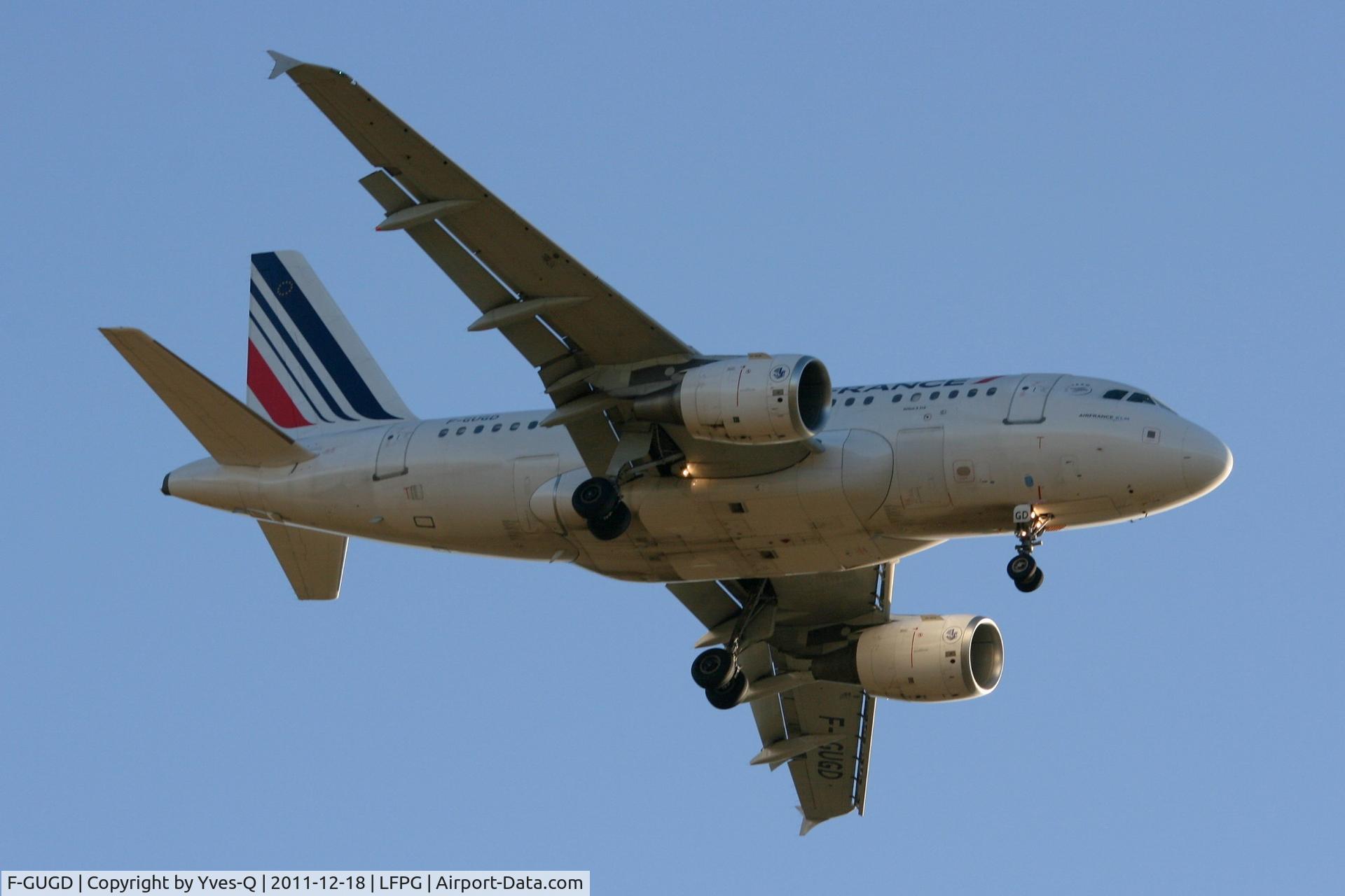 F-GUGD, 2003 Airbus A318-111 C/N 2081, Airbus A318-111, Roissy Charles De Gaulle Airport (LFPG-CDG)