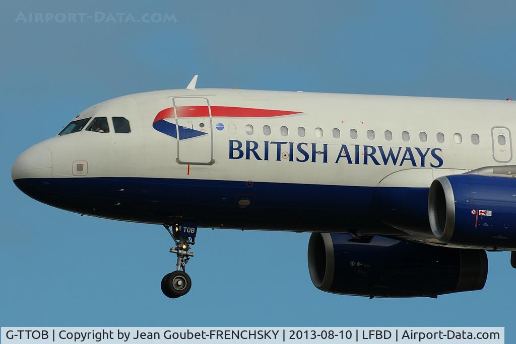 G-TTOB, 2001 Airbus A320-232 C/N 1687, BAW2786