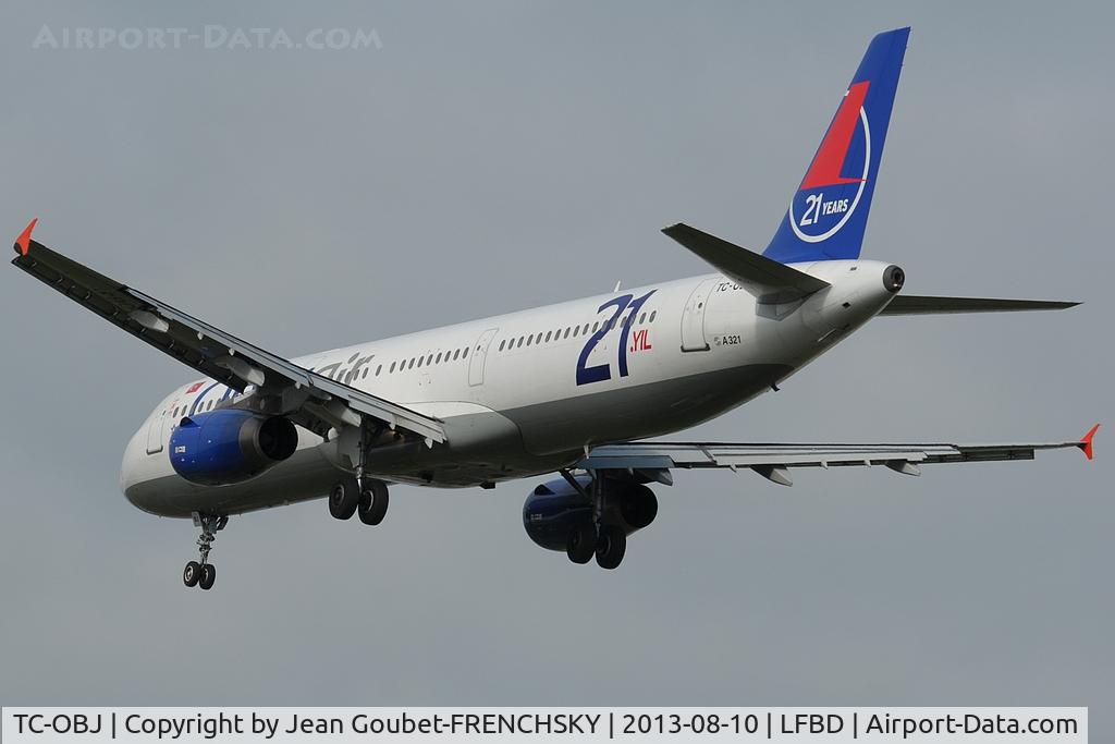 TC-OBJ, 1998 Airbus A321-231 C/N 835, 8Q587 from Bodrum/Milas