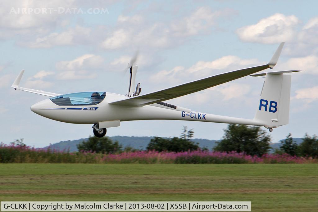 G-CLKK, 2013 Schleicher ASH-31M-I C/N 31087, Schleicher ASH-31-MI 'self launching' at the Yorkshire Gliding Club, Sutton Bank, North Yorks, August 2nd 2013.