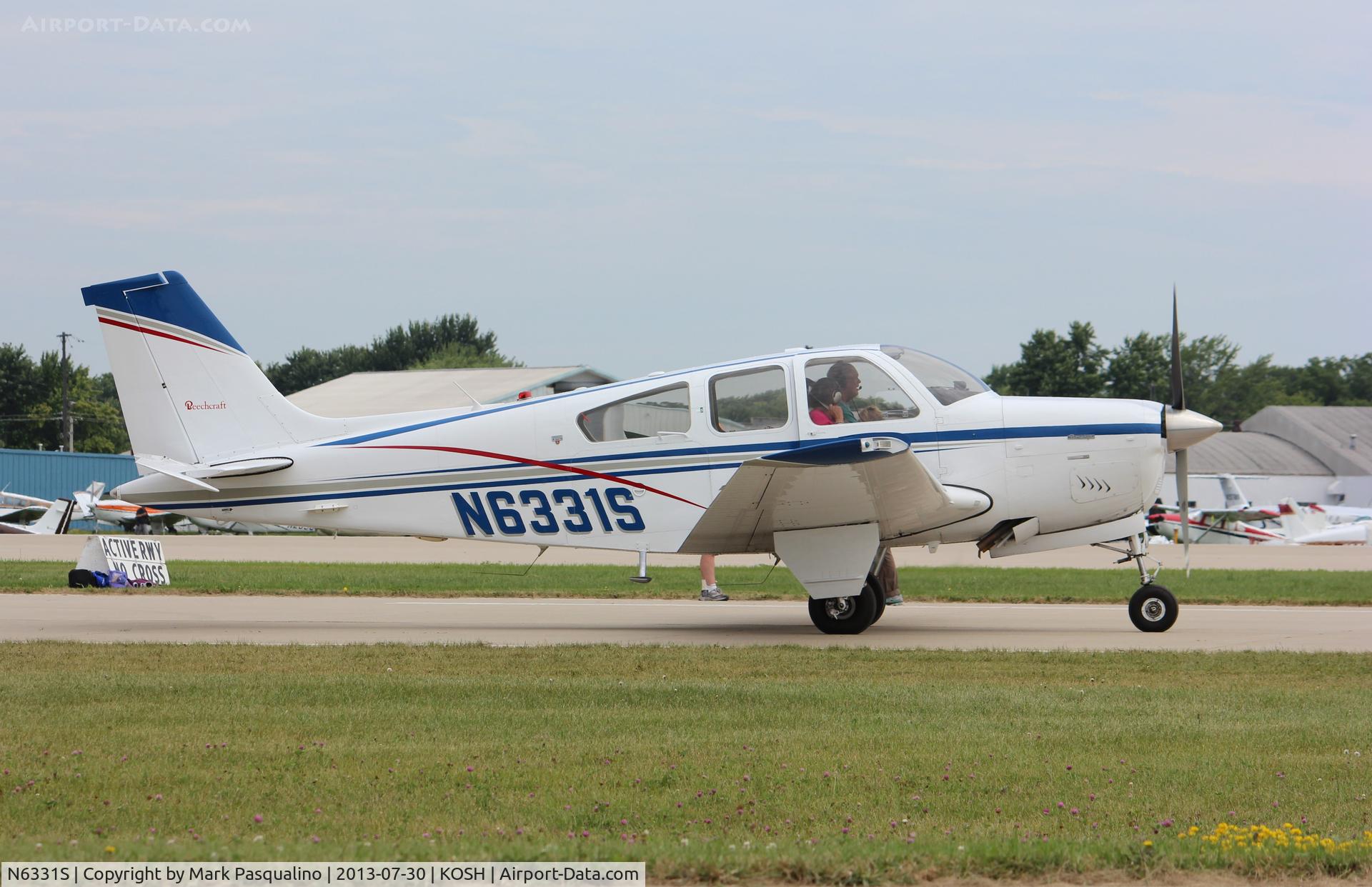 N6331S, 1975 Beech F33A Bonanza C/N CE-618, Beech F33A