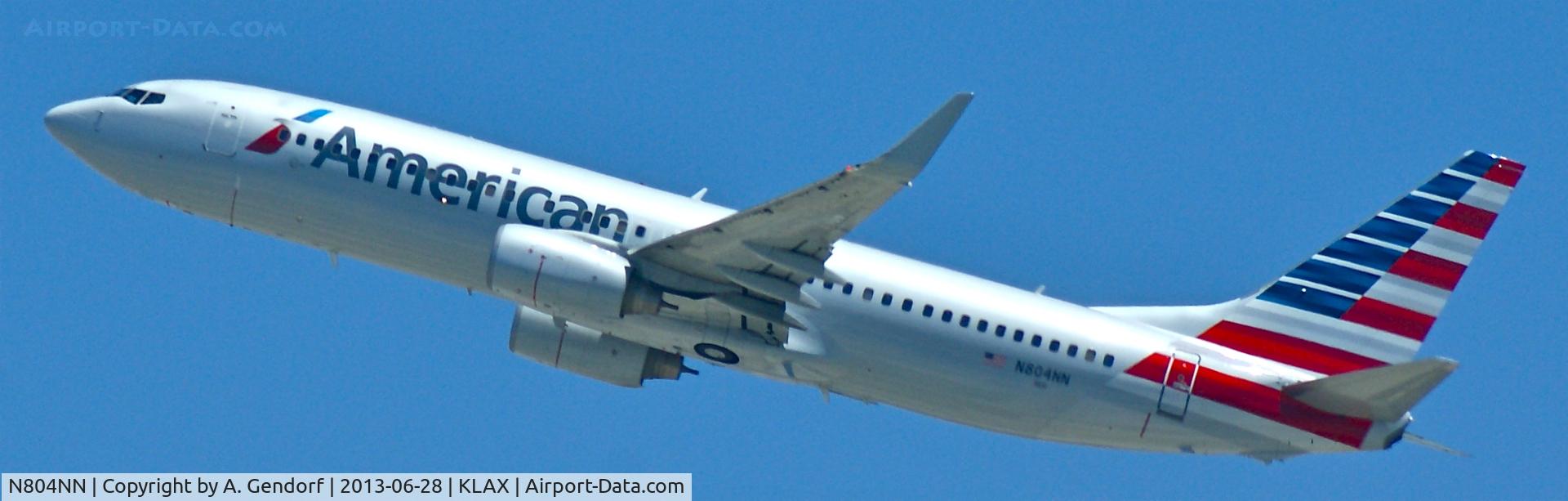 N804NN, 2009 Boeing 737-823 C/N 29567, American Airlines, seen here climbing out at Los Angeles Int´l(KLAX)