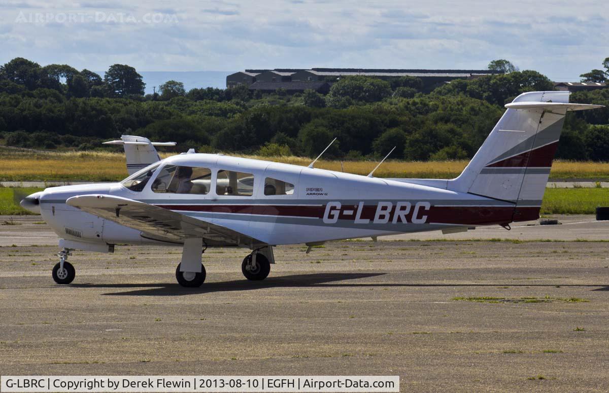 G-LBRC, 1979 Piper PA-28RT-201 Arrow IV C/N 28R-7918051, Visiting Piper PA-28RT from Halfpenny Green Wolverhampton.