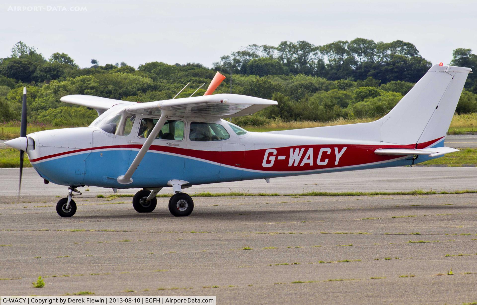 G-WACY, 1984 Reims Cessna F172P Skyhawk C/N 2217, Visiting Reims F172P Skyhawk on a 