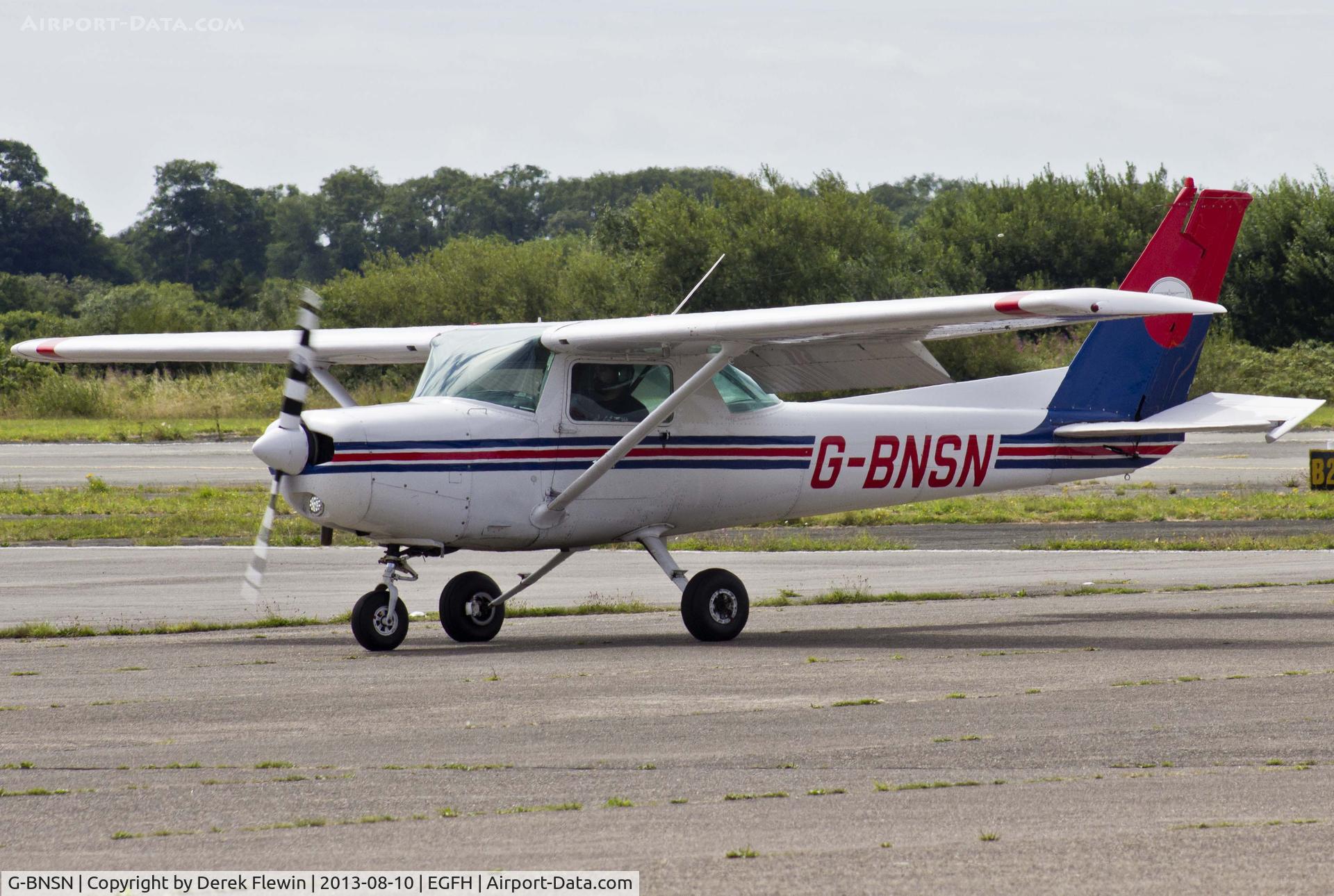 G-BNSN, 1983 Cessna 152 C/N 152-85776, Visiting Cessna 152 on a 