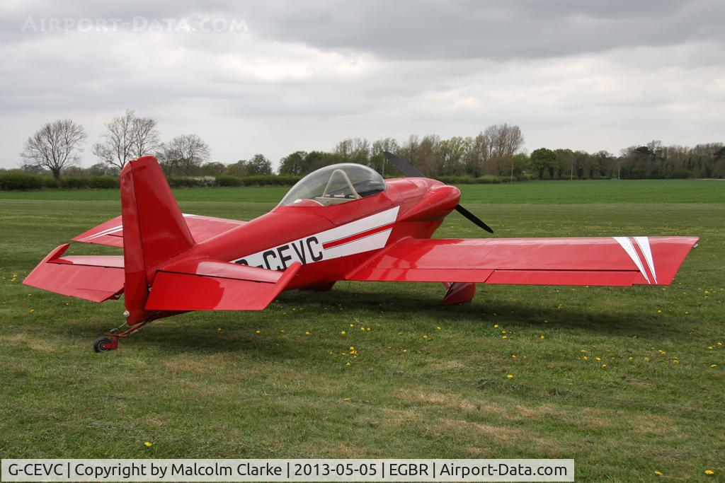 G-CEVC, 2007 Vans RV-4 C/N 2726, Vans RV-4 at The Real Aeroplane Company's May-hem Fly-In, Breighton Airfield, May 2013.