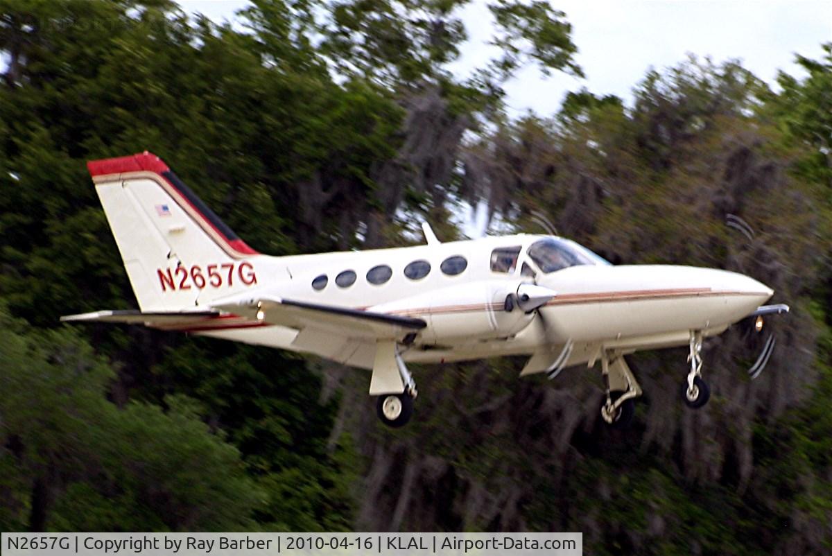 N2657G, Cessna 421C Golden Eagle C/N 421C0809, Cessna 421C Golden Eagle [421C-0809] Lakeland-Linder~N 16/04/2010