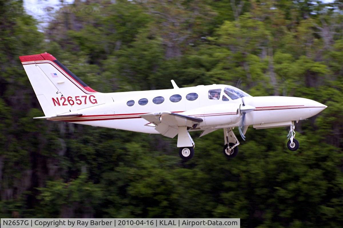 N2657G, Cessna 421C Golden Eagle C/N 421C0809, Cessna 421C Golden Eagle [421C-0809] Lakeland-Linder~N 16/04/2010