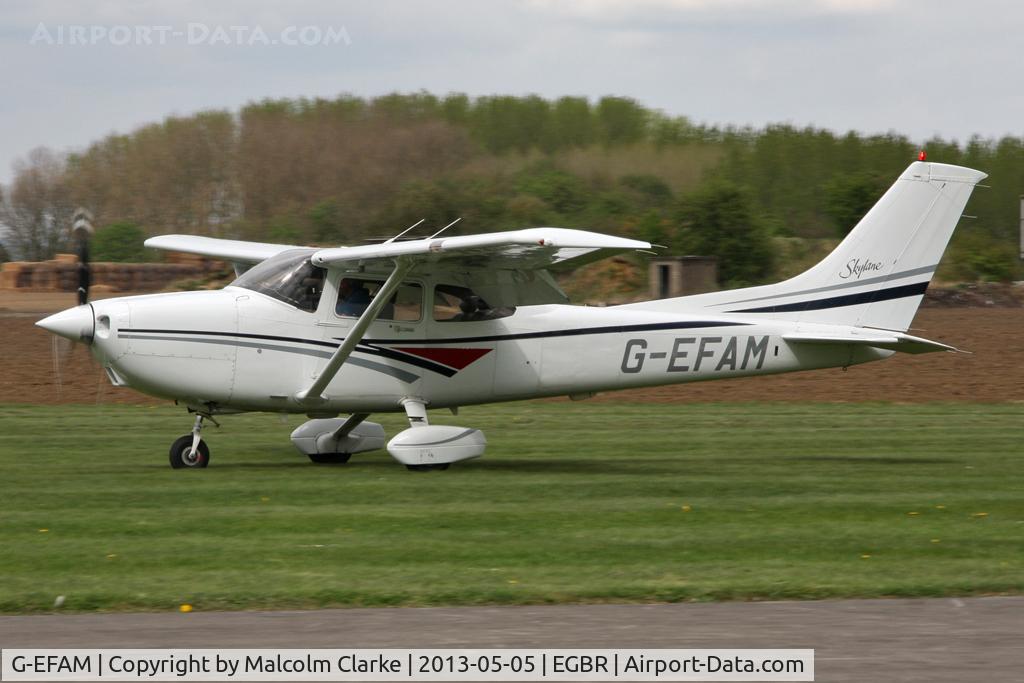 G-EFAM, 1999 Cessna 182S Skylane C/N 18280442, Cessna 182S Skylane At The Real Aeroplane Club's May-hem Fly-In, 2013.