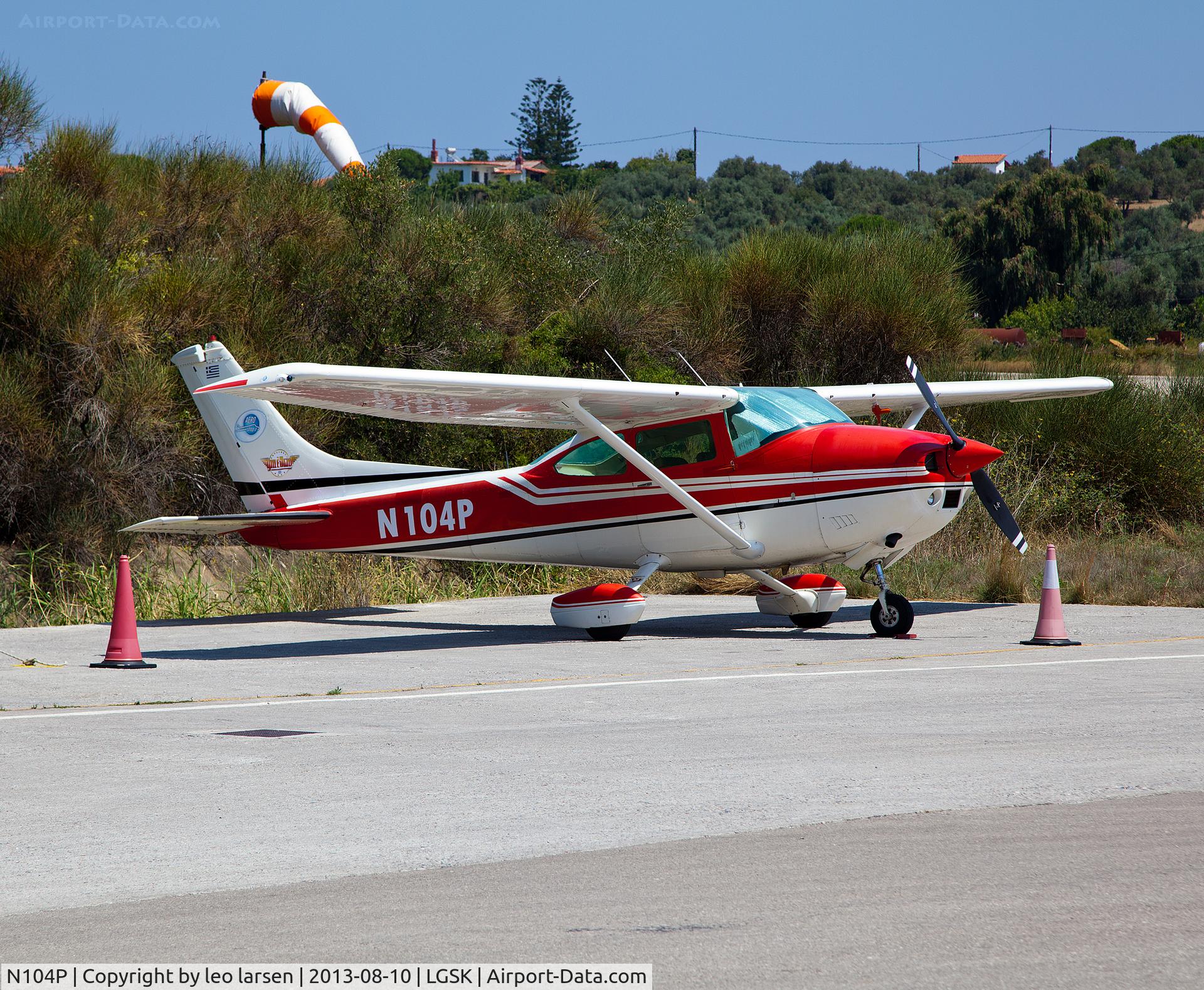 N104P, 1975 Cessna 182P Skylane C/N 182-63801, Skiathos Greece 10.8.13