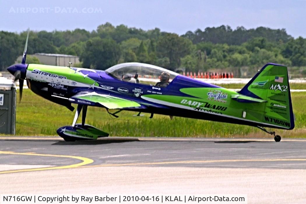 N716GW, 2006 MX Aircraft MX2 C/N 4, MXR Technologies MX-2 [4] Lakeland-Linder~N 16/04/2010