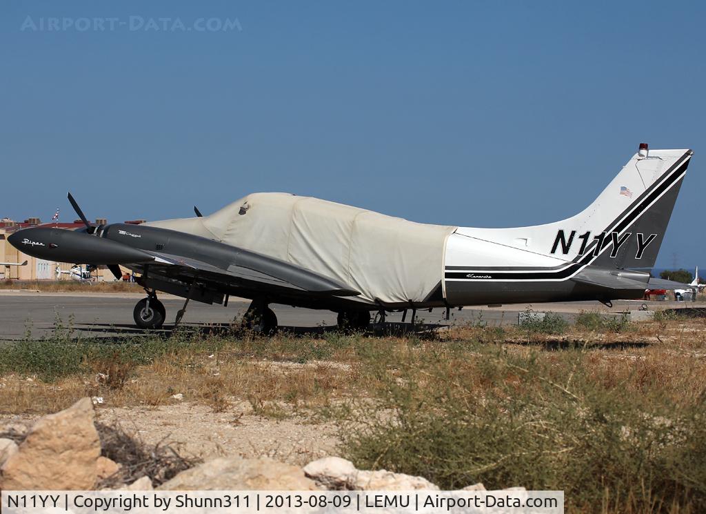 N11YY, 1967 Piper PA-30 Twin Comanche Twin Comanche C/N 30-1573, Parked @ LEMU Ramp...
