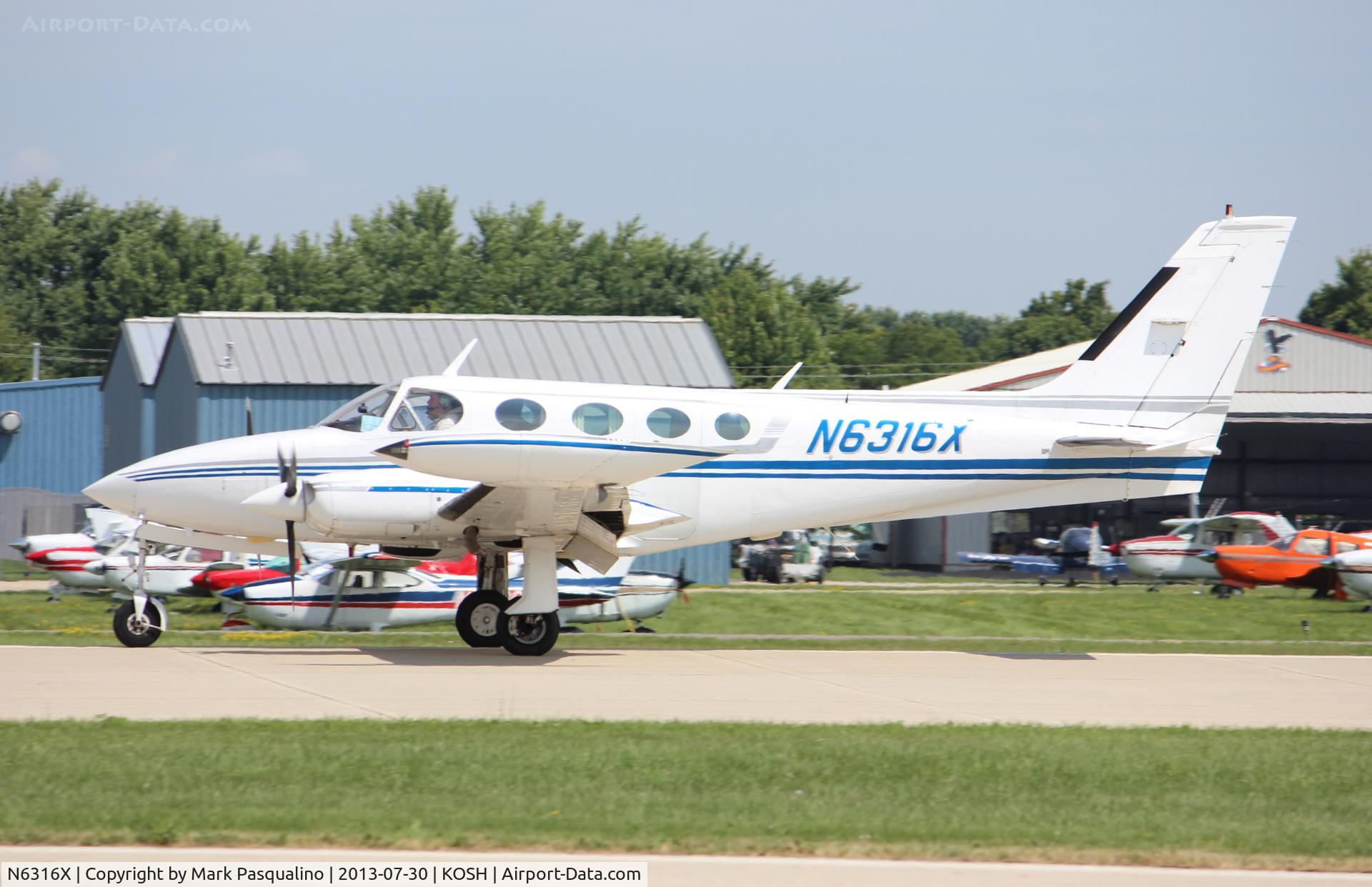 N6316X, 1978 Cessna 340A C/N 340A0487, Cessna 340A