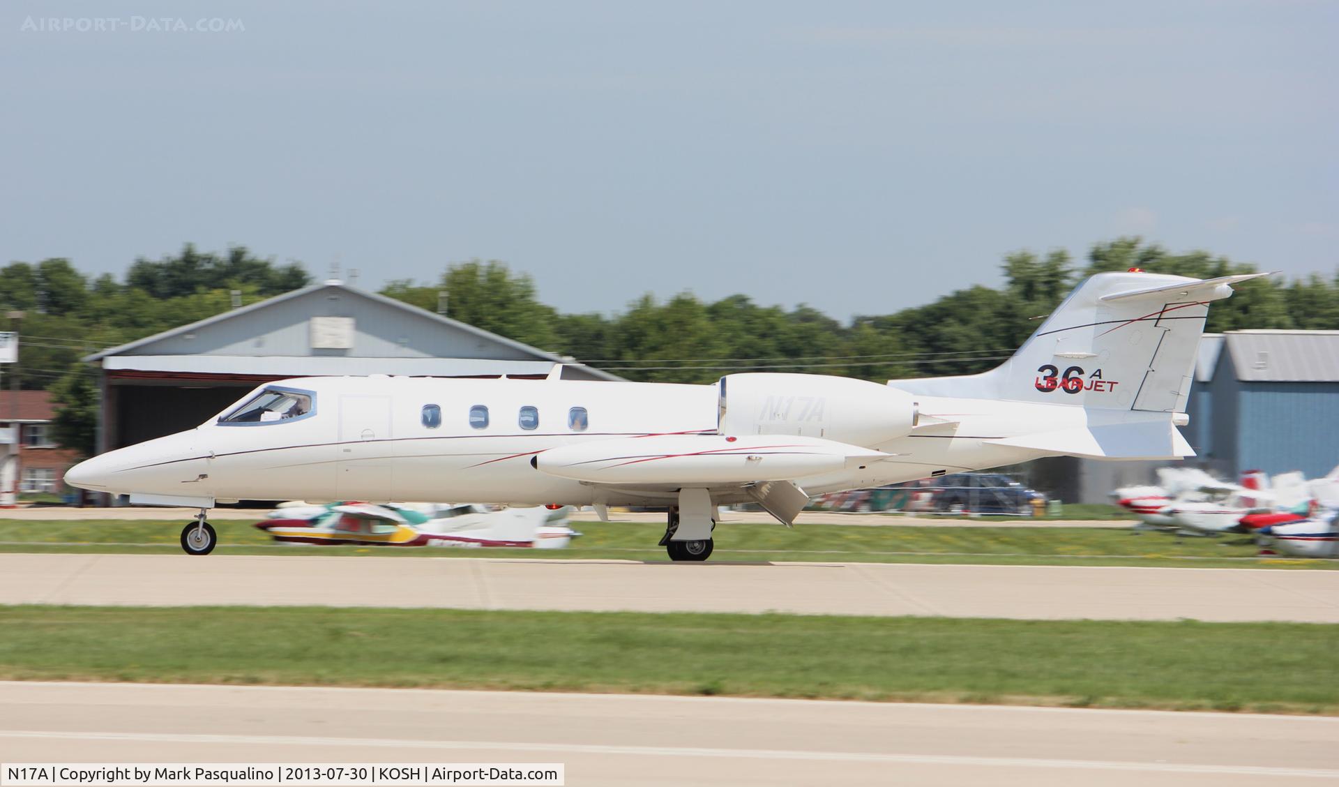 N17A, 1980 Learjet 36A C/N 36-046, Lear Jet 36A