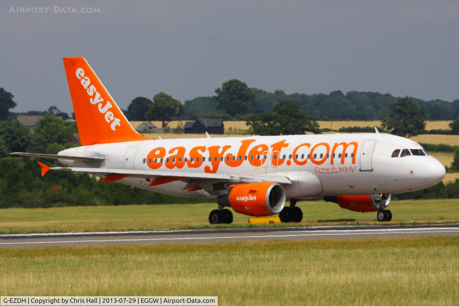 G-EZDH, 2008 Airbus A319-111 C/N 3466, easyjet