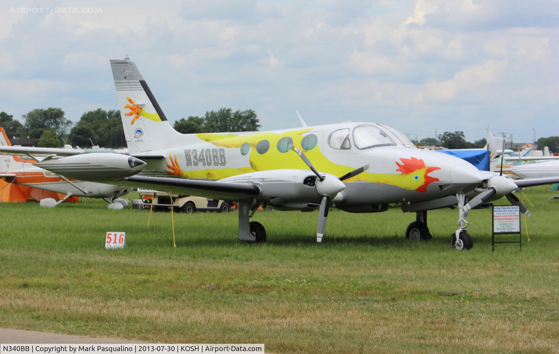 N340BB, 1980 Cessna 340A C/N 340A0991, Cessna 340A